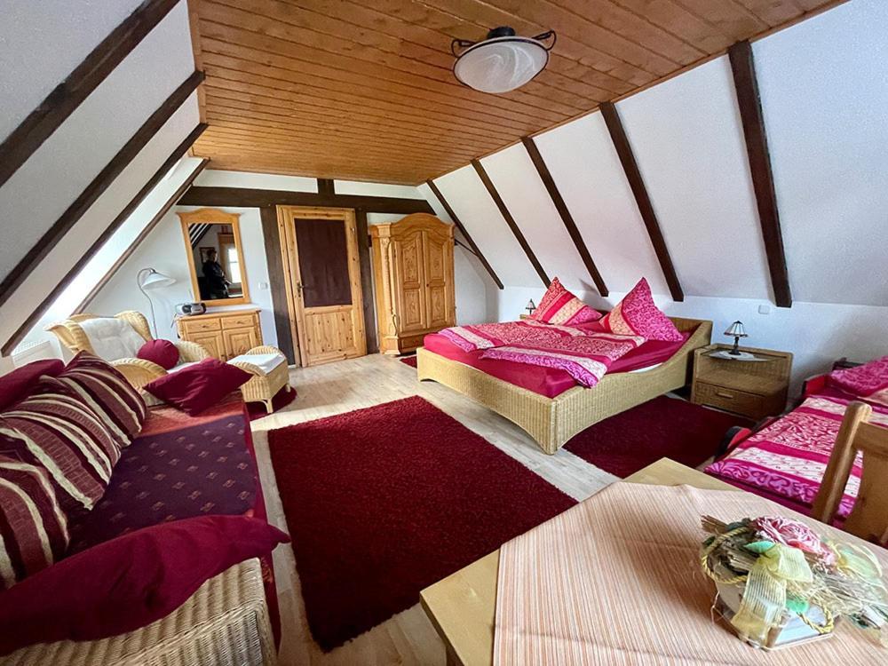 Ferienwohnung Zum Heuschober بورغ المظهر الخارجي الصورة