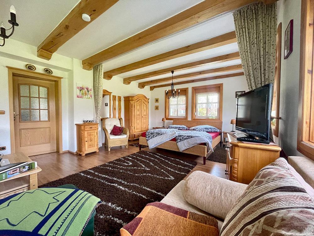 Ferienwohnung Zum Heuschober بورغ المظهر الخارجي الصورة